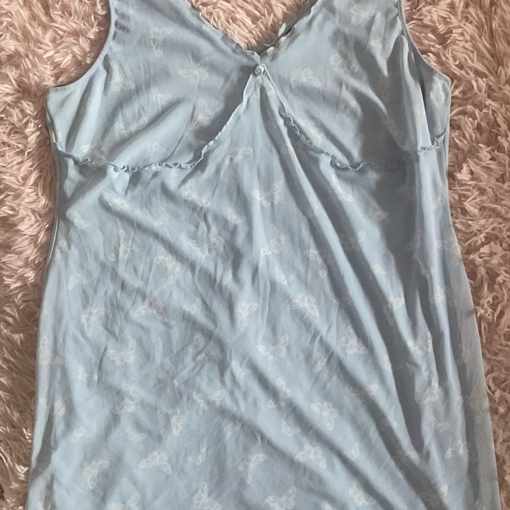 Forever 21 Light Blue Sleeveless Dress